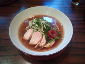 梅しそラーメン