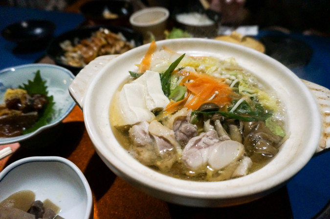 地鶏鍋御膳