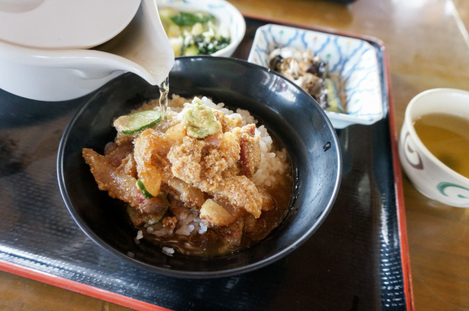 道の駅むなかたの『玄海茶漬け』